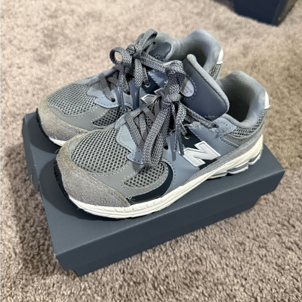 New Balance | Toddler Size 10 | Kids' Sneakers | Gray and White